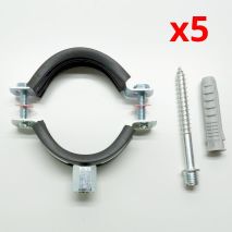 Sac 5 Fixations Tuyau hydraulique 1 1/2