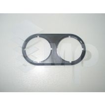 Double Roller Mask Black