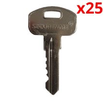 Cle Eurocylinder Dardo ( 25 Uniteés)