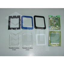 Display 2.5 pulgadas LCD VS Can-Bus Plafon VS Fijacion Pernos y Marcos