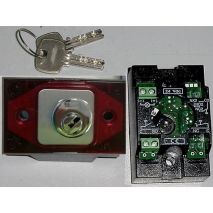 Compac T Leuchtring Schlüsselschalter, MB/VS, Rot 24V 2P1 Flacher, Allgemein