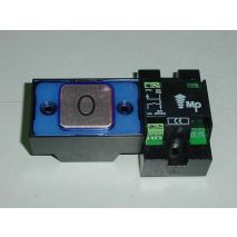 Compac T Corona , Pulsador Atornillable MB/VS, Azul 24V, Grabado, Generico