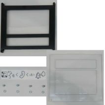 Display Plastics Kit ecoGO Lcd/Tft F.Supra