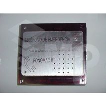 Gravierte Platte Fonomac Ii Spanish Compac