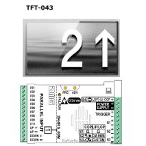 Anzeigen 4.3 Zoll TFT 043 Multiparallel MB-VS EN81-71