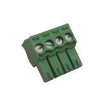 Conector Verde 3.5 H04P recto (SH04-3,50)