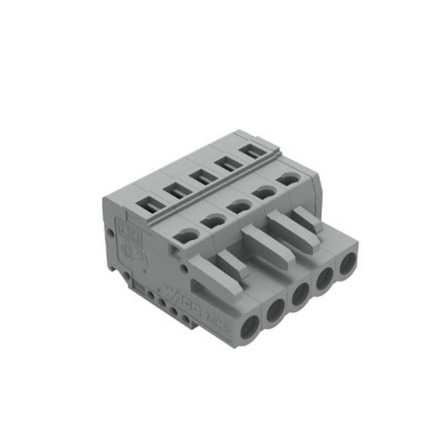 CONECTOR WAGO H5P C/T P5MM REF. 231-105/008
