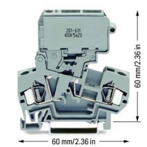 Portafusible Enchufable 281-611 FS