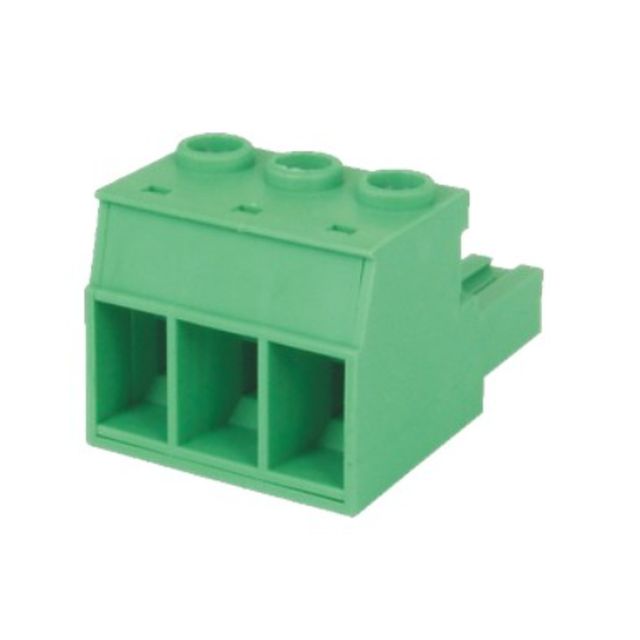Conector Verde 3.5 H03 P10.16 recto XPWFT