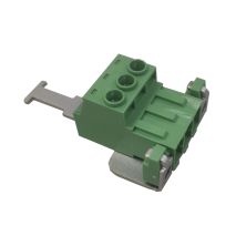 Conector 3P Verde Paso 7.5 + Adaptador Metalico (Resistencia Freno a inverter ecoGO)