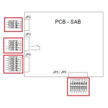 Set Conectors PCB Sab