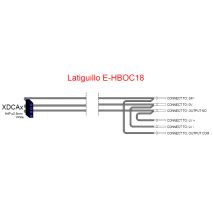 Latiguillo HBOC18 Lector de Tarjetas en Cabina a Placa CAR