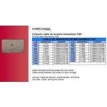 Ensemble Cable d'Entrainement C4 650