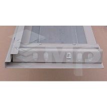 Land Door Panel C2 1000 Right Inox X02 H=2000