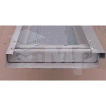 Land Door Panel C2 1000 Left Inox X02 H=2000