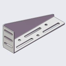 Cartabon de Fijacion a Muro de 348 Mm