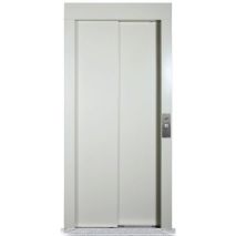 Puerta Auto Piso MASSEN T2I 700x2000 Pisa 75 Inox X02 Taladro Botonera 75x180 81-20/50