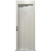 Puerta Auto Piso MASSEN T3D 700x2000 Pisa 111 Inox X02 Taladro Botonera 75x180 81-20/50