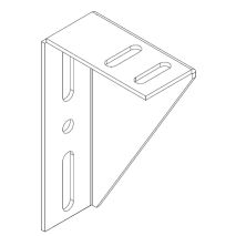 Opcion MASSEN / CLASICA Cartabon de fijacion 125 mm para volado 126-150 mm