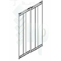 Kabinentürblättern REVECO II T2 900x2000 Inox X02 EN 81-1/2