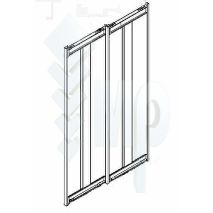 Kabinentürblättern REVECO II T2 900x2100 Inox X02 EN 81-1/2