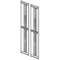 Set Hojas Puerta Cabina Reveco IV C2 700x2000 Inox X02 EN 81-20/50