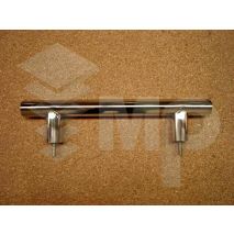 Rounded Car Handrail Inox W/Cover P-11 L=1800