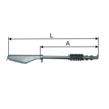 Attache-câble 10-12 mm M18 L552 1 ressort 300 kg