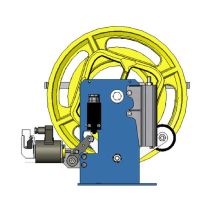 Geschwindigkeitsbegrenzer Ab E90 Ø300 Rücks-Distan Halterung Reduz. Spule230 V=0.2-1.6