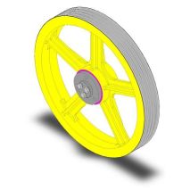 Pulley 480X6X12 Maq Mf48-Mf84-Mf94-Mb94-Mb95)