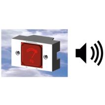 Compac T Indicador Luminoso Acustico, MB/VS/OTRO, Rojo 24V, Sobrecarga