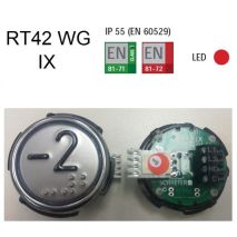 Bout Rt42Wg 1No Rouge 30V Inox (-2) Schaefer