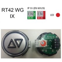 Bout Rt42Wg 1No Rouge 30V Inox dBl Fleche Sh
