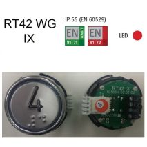 Bout Rt42Wg 1No Rouge 30V Inox ( 4) Schaefer