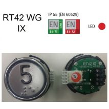 Bout Rt42Wg 1No Rouge 30V Inox ( 5) Schaefer