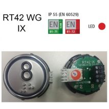 Bout Rt42Wg 1No Rouge 30V Inox ( 8) Schaefer