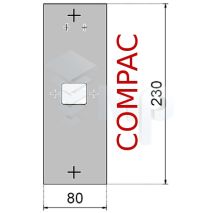 Landing Control P001 80X230 (Only Plate)