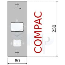 Landing Control P101 80X230 (Only Plate)