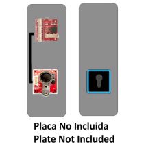 Kit Substitution Contac à Clé Eurocylinder Impulse ECOGO Lumineux Bleu Boîte Palière