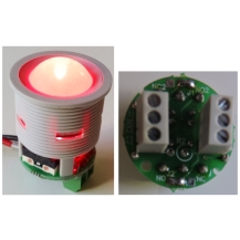 Roller Pushbutton Sol 2No Red 24V