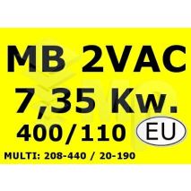 Cuadro MB 2Vac 10Cv(7.35Kw) 400V S/Res 16Par