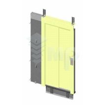 Puerta Auto Piso MASSEN T2I 700x2000 Pisa 75 Epo 7044 Taladro Botonera 75x180 81-1/2