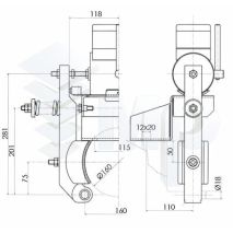 Brake Gear Schindler W54