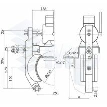 Brake Gear Schindler W55,W56,W57