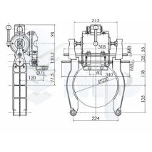 Conjunto Freno Maq. Schindler W125R