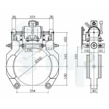 Conjunto Freno Maq. Schindler W200/250-N98D