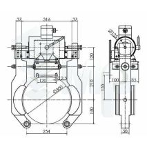 Electromagnet Gear Schindler W200/250-N135Dl