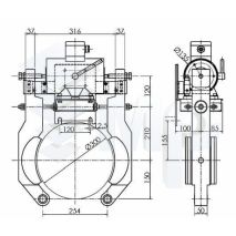 Brake Shoe Gear Schindler W200/250