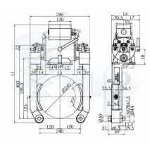 Conjunto de Freno Maq.Siemens-Flender Cg26-10