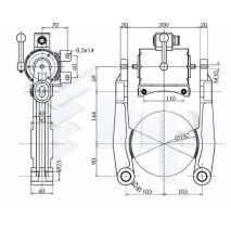 Conjunto de Freno Maq.Lift Machine Sc-140